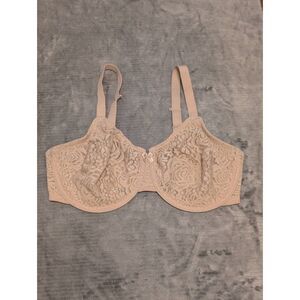 Wacoal Women's Halo Lace Molded Underwire Bra 851205 size 38DDD